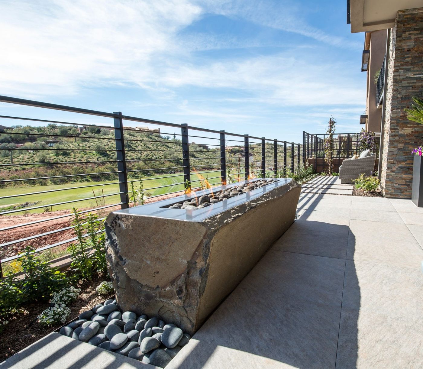 Basalt Fire Table Basalt for fire features & materials