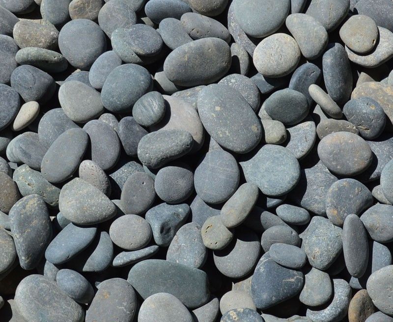 Black Mexican Beach Pebble