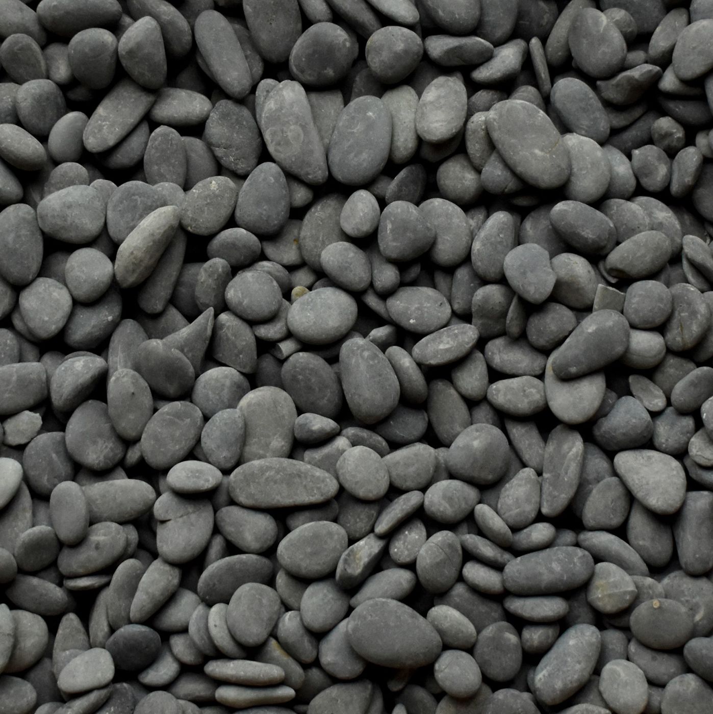 Black Seaside Beach Pebble