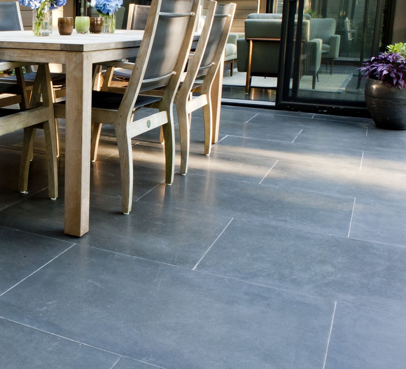 Honed Basalt Tile 1/2" Basalt for basalt tile & pavers