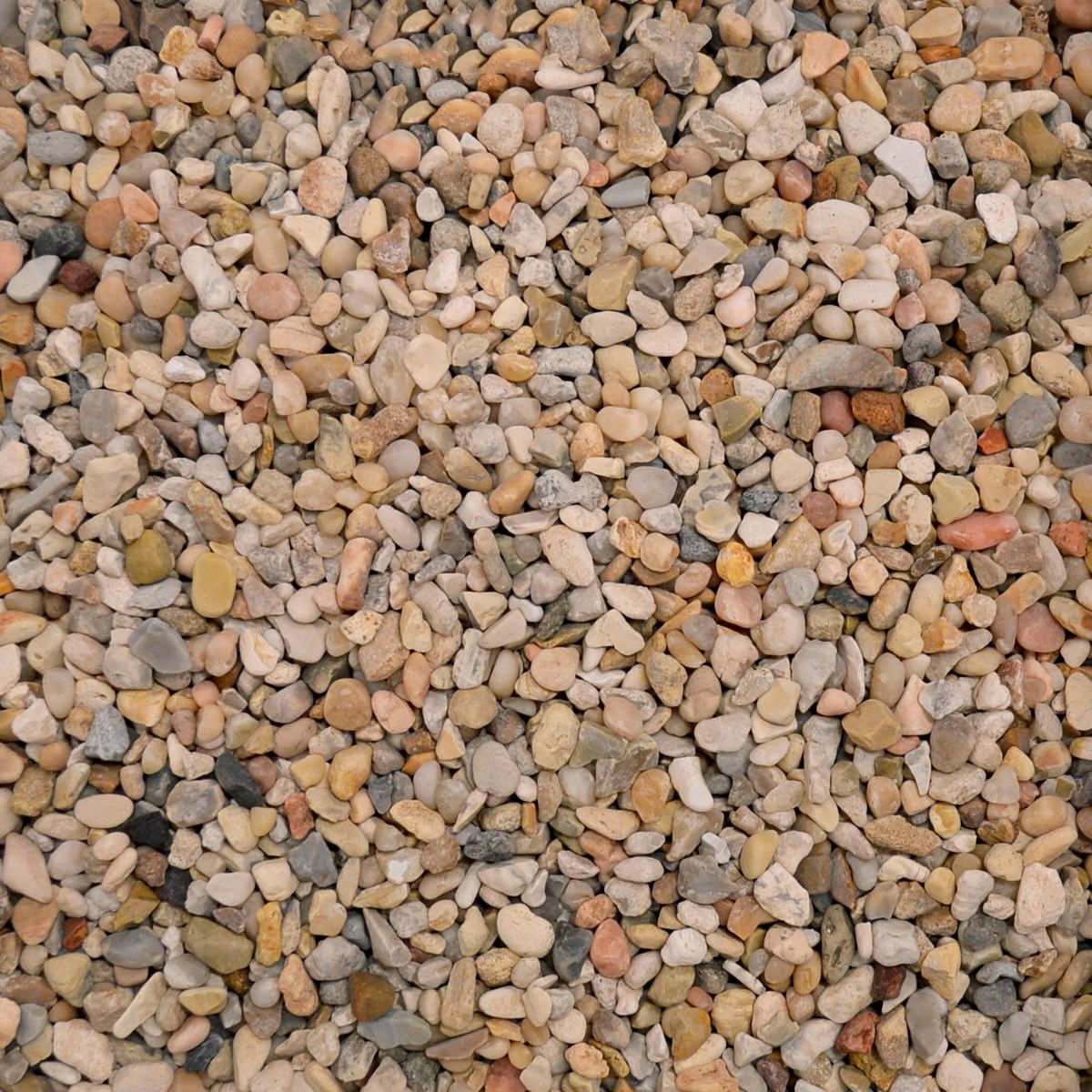 Tan Blend Rounded Aggregate Natural stone aggregate for aggregates